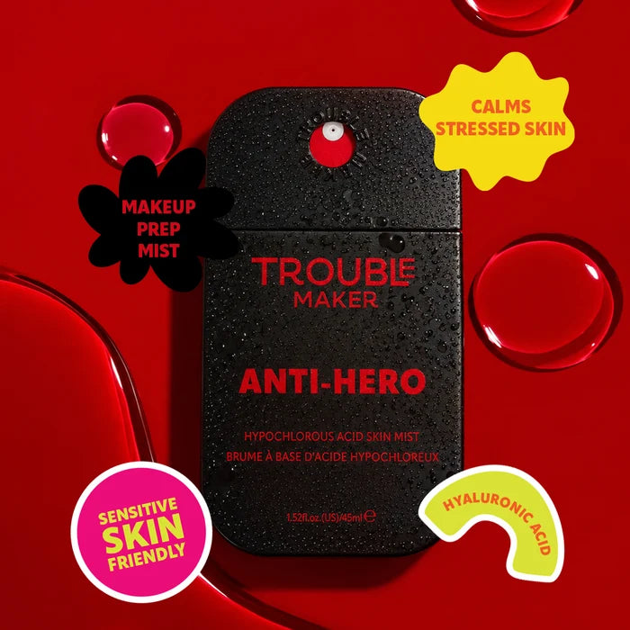 Trouble Maker Anti Hero Hypochlorous Acid Skin Mist 4pc Set + 1 Full Size Product Worth 25% Value Free