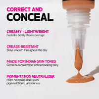 L.A. Girl Hd Pro Conceal-Apricot Corrector 4pc Set + 1 Full Size Product Worth 25% Value Free