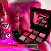 Makeup Revolution X Fortnite Cuddle Team Leader 9 Pan Shadow Palette 4pc Set + 1 Full Size Product Worth 25% Value Free