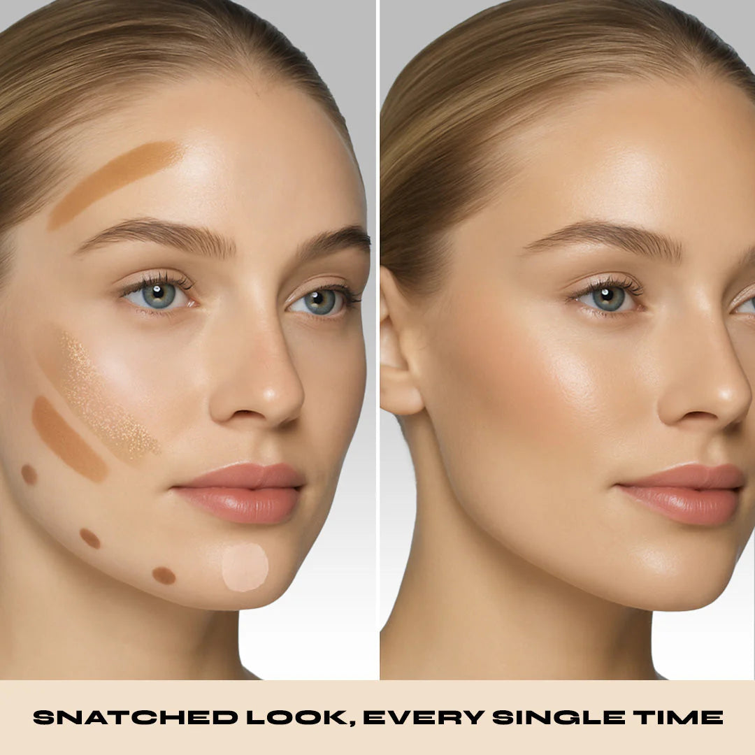 Milani Conceal + Perfect Liquid Contour-04 Cocoa 4pc Set + 1 Full Size Product Worth 25% Value Free