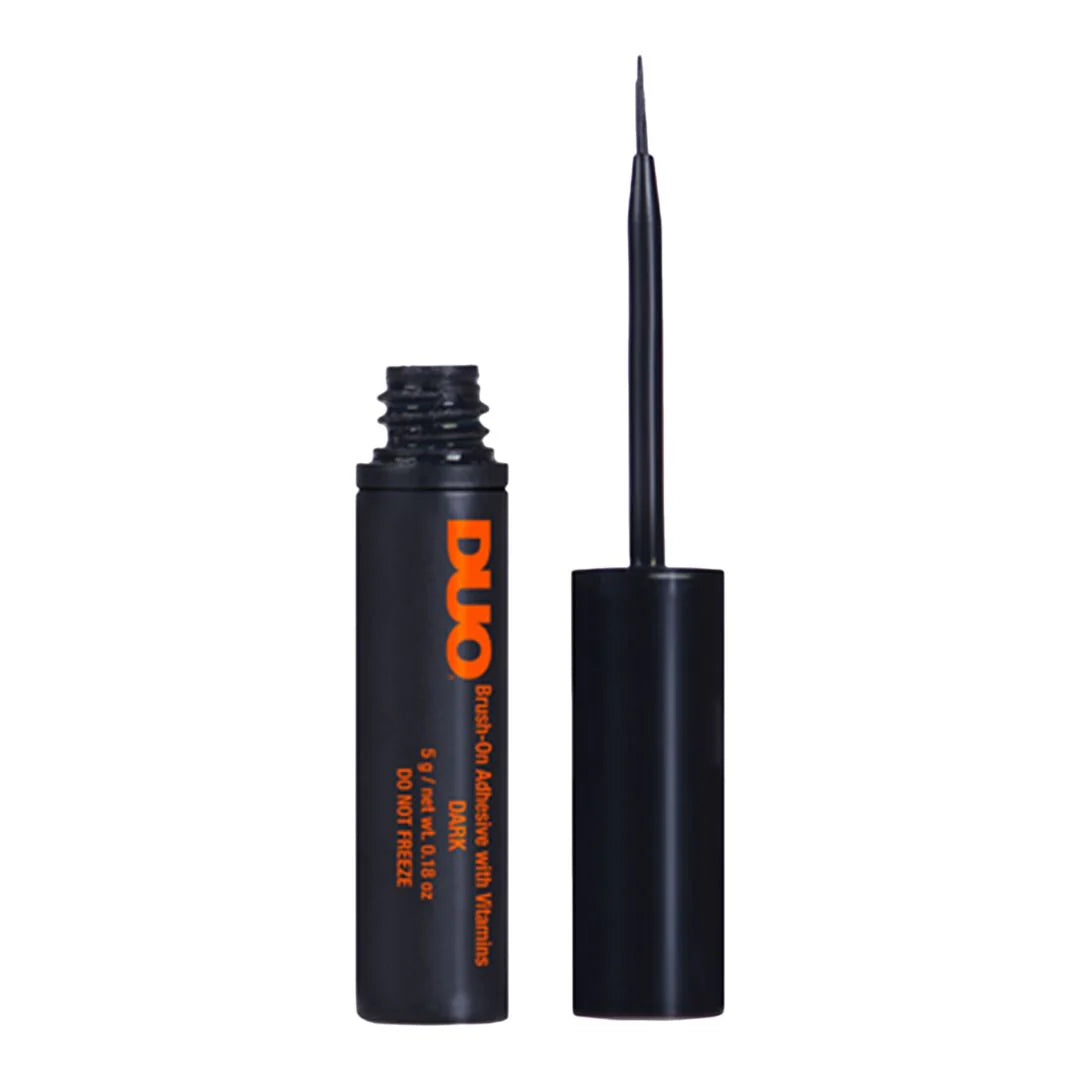 DUO Brush-On Striplash Adhesive, Dark 4pc Set + 1 Full Size Product Worth 25% Value Free