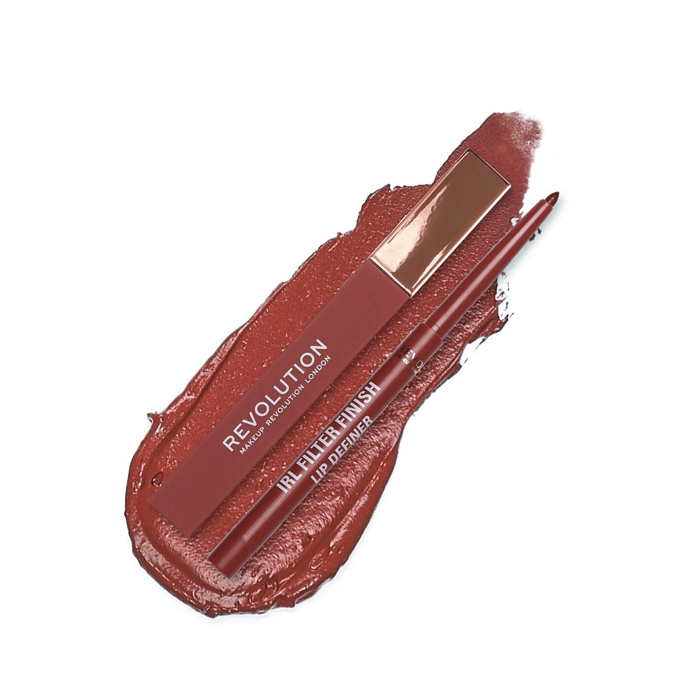 Revolution IRL Whipped Lip Creme Burnt Cinnamon 4pc Set + 1 Full Size Product Worth 25% Value Free