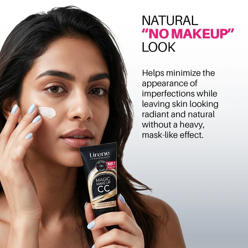 Lirene Make Up CC Moisturizing Cream 4pc Set + 1 Full Size Product Worth 25% Value Free