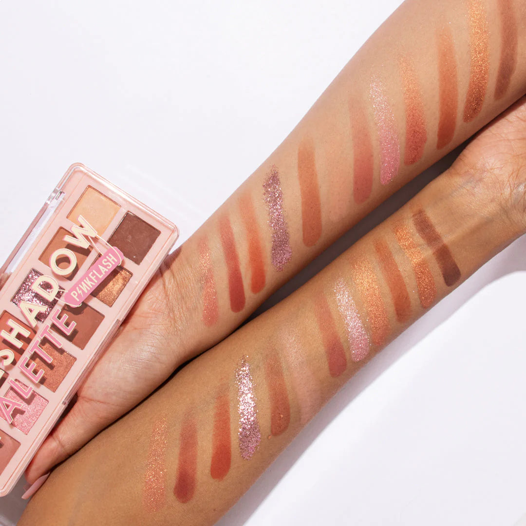 Pinkflash Pro Touch Eyeshadow Palette-01# Cranberry Cookies 4pc Set + 1 Full Size Product Worth 25% Value Free