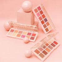 Pinkflash Pro Touch Eyeshadow Palette-04# Grapefruit Mousse 4pc Set + 1 Full Size Product Worth 25% Value Free