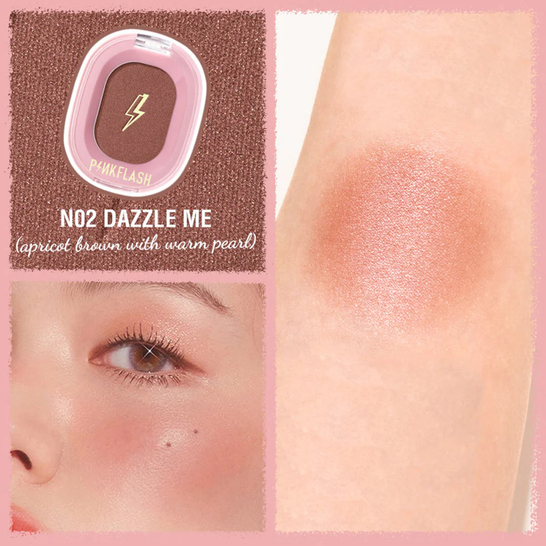 Pinkflash Chic In Cheek-N02# Dazzle Me 4pc Set + 1 Full Size Product Worth 25% Value Free