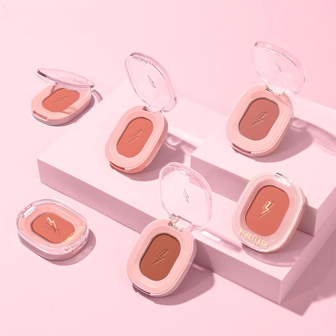 Pinkflash Chic In Cheek-O01# Melon Melon 4pc Set + 1 Full Size Product Worth 25% Value Free