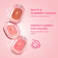 Pinkflash Chic In Cheek-P01# Heart Signal 4pc Set + 1 Full Size Product Worth 25% Value Free