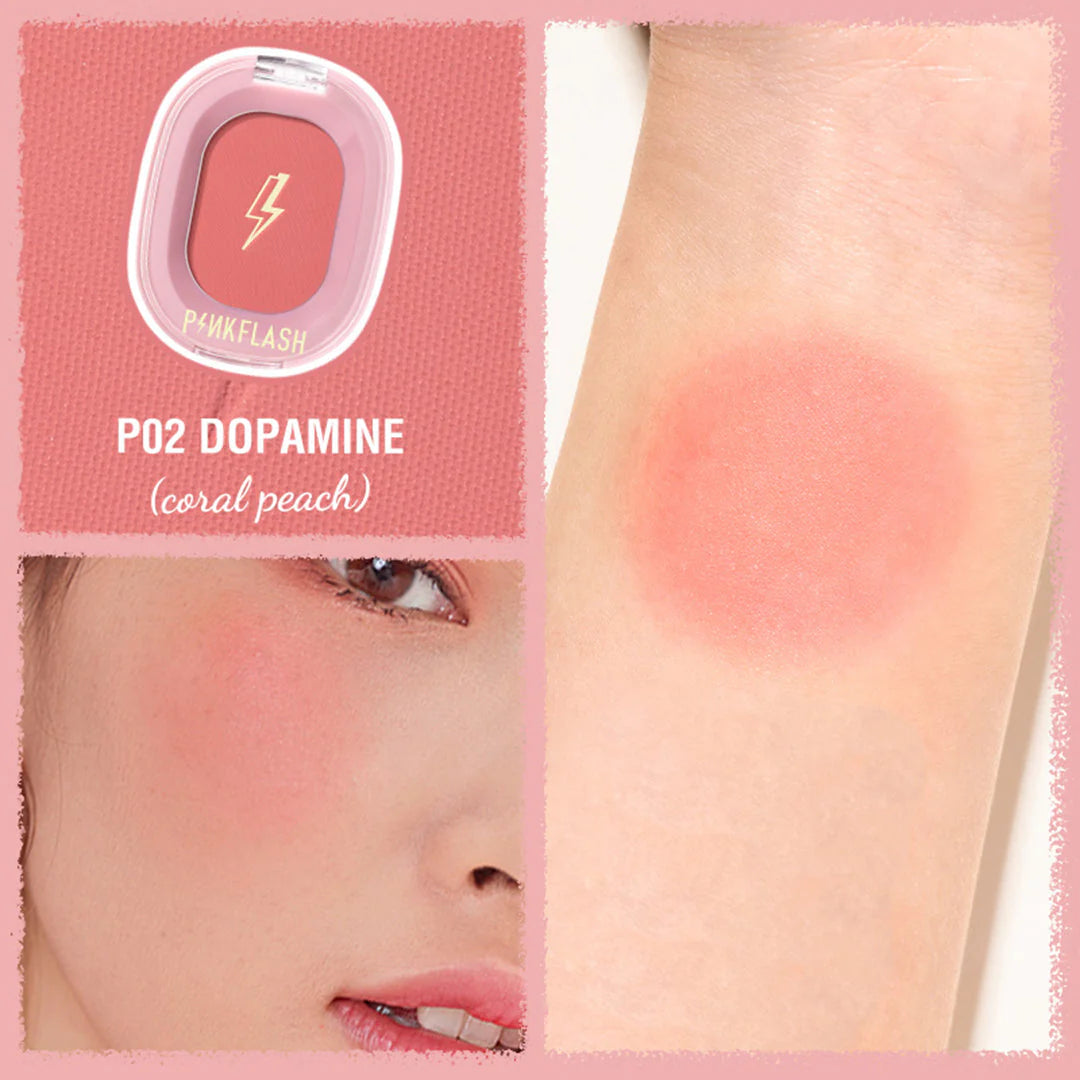 Pinkflash Chic In Cheek-P02# Dopamine 4pc Set + 1 Full Size Product Worth 25% Value Free
