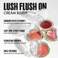Focallure Lush Flush On Cream Blush #PK03 My Obsession 4pc Set + 1 Full Size Product Worth 25% Value Free