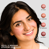 Focallure Lush Flush On Cream Blush #PK03 My Obsession 4pc Set + 1 Full Size Product Worth 25% Value Free