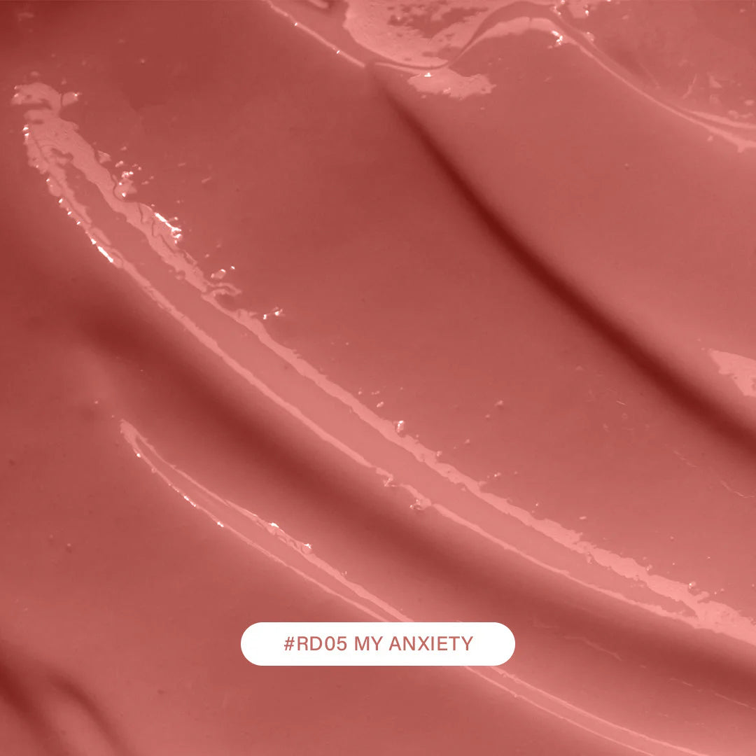 Focallure Lush Flush On Cream Blush #RD05 My Anxiety 4pc Set + 1 Full Size Product Worth 25% Value Free