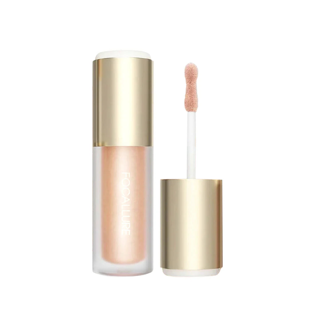 Focallure Light To Light Liquid Highlighter #CP01 Miracle Focus 4pc Set + 1 Full Size Product Worth 25% Value Free