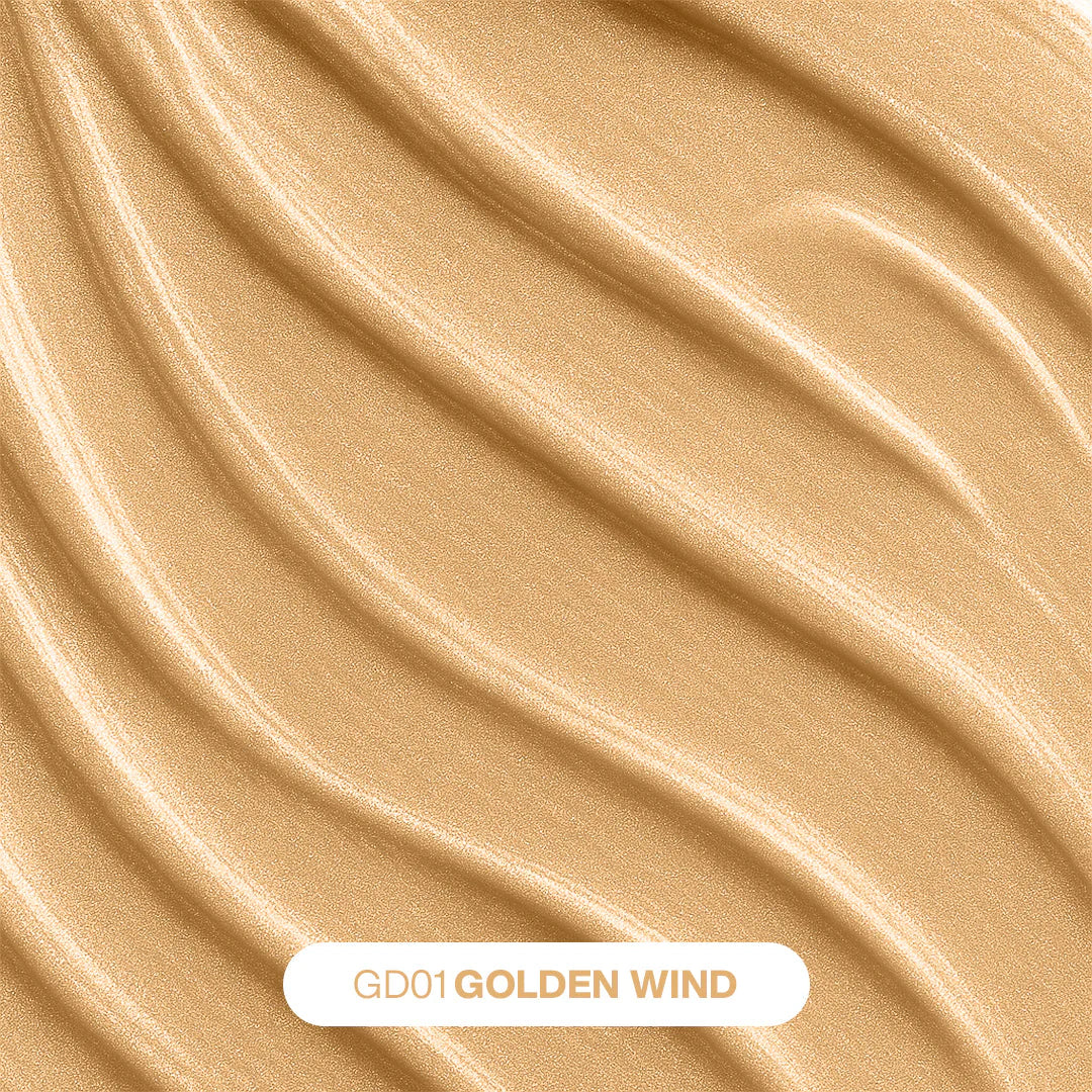 Focallure Light To Light Liquid Highlighter #GD01- Golden Wind 4pc Set + 1 Full Size Product Worth 25% Value Free