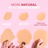 Pinkflash Beauty blender Pink 4pc Set + 1 Full Size Product Worth 25% Value Free