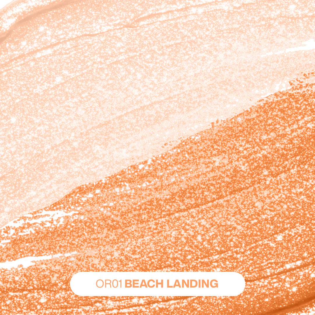 Focallure Star Crash Stretchy Highlighter OR01 Beach Landing 4pc Set + 1 Full Size Product Worth 25% Value Free