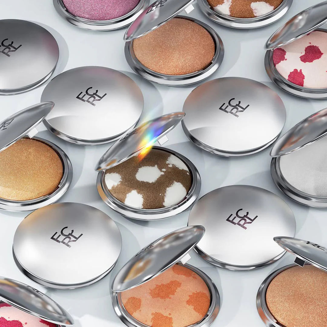 Focallure Star Crash Stretchy Highlighter OR01 Beach Landing 4pc Set + 1 Full Size Product Worth 25% Value Free