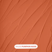 Focallure Lasting Matte Lipstick-NU02 Pumpkin Nude 4pc Set + 1 Full Size Product Worth 25% Value Free