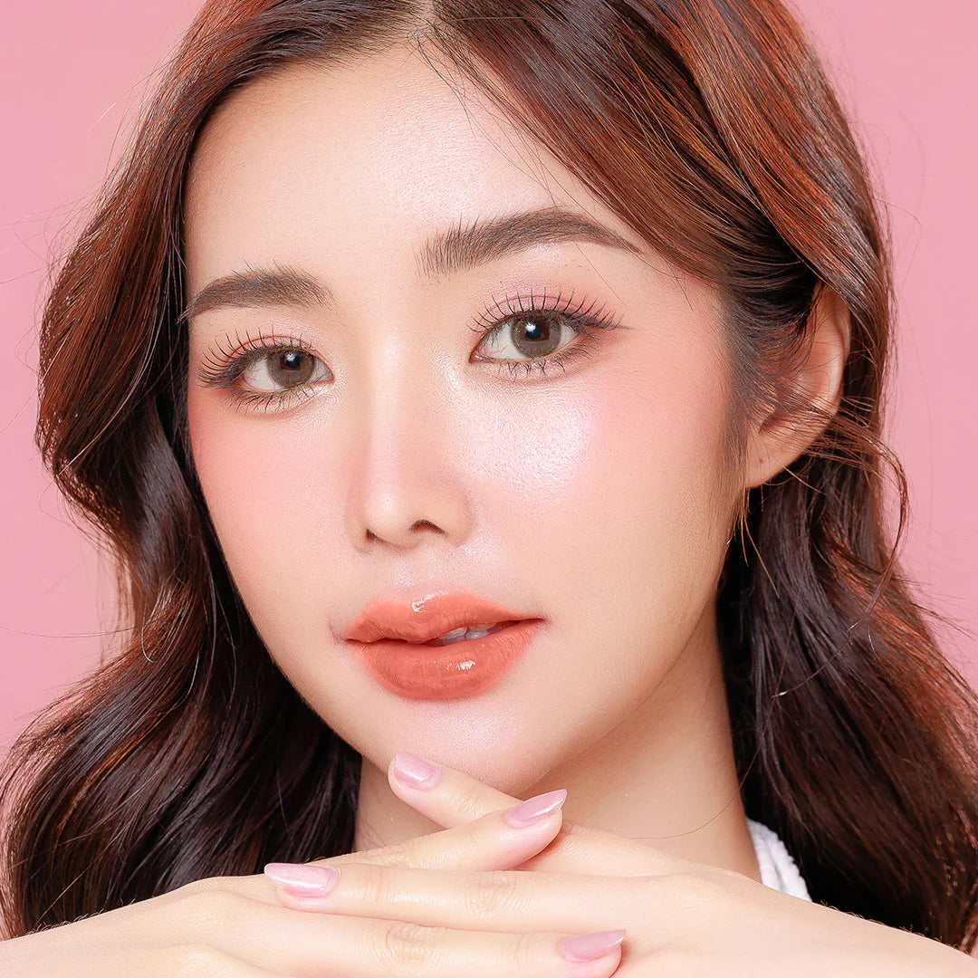 Pinkflash Watery Transferproof Lip Cream-NU01 Milktea Bubble 4pc Set + 1 Full Size Product Worth 25% Value Free