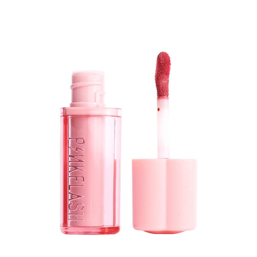 Pinkflash Watery Transferproof Lip Cream-NU02 Cinnamon Bubble 4pc Set + 1 Full Size Product Worth 25% Value Free