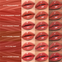 Focallure Watery Lip Balm-PK02 Strawberry Yogurt 4pc Set + 1 Full Size Product Worth 25% Value Free