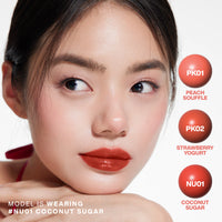Focallure Watery Lip Balm-NU01 Coconut Sugar 4pc Set + 1 Full Size Product Worth 25% Value Free