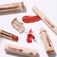 Focallure Watery Lip Balm-NU02 Caramel Pudding 4pc Set + 1 Full Size Product Worth 25% Value Free