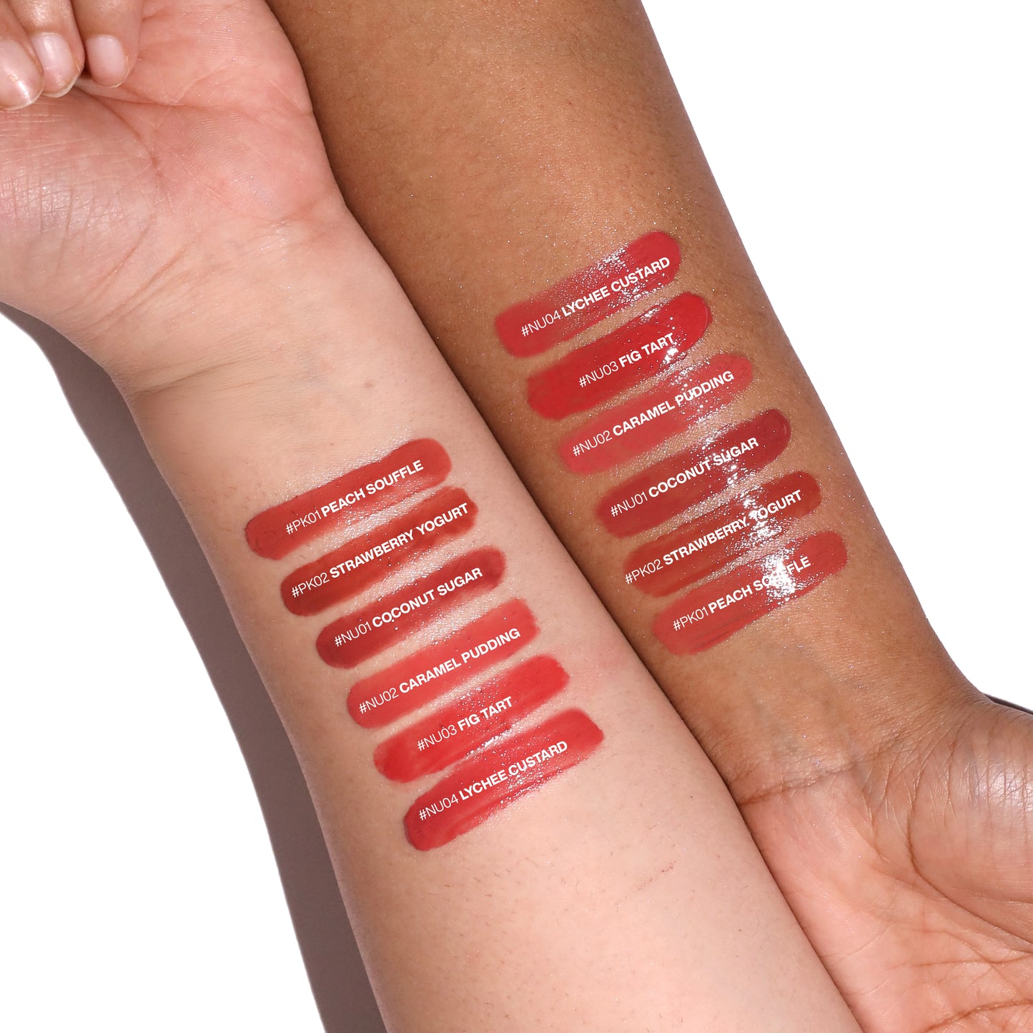 Focallure Watery Lip Balm-NU03 Fig Tart 4pc Set + 1 Full Size Product Worth 25% Value Free