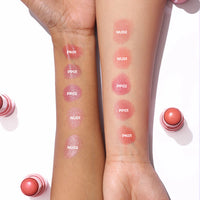 Pinkflash Dewy Blush Stick-PK01 Grapefruit Heart shimmer 4pc Set + 1 Full Size Product Worth 25% Value Free