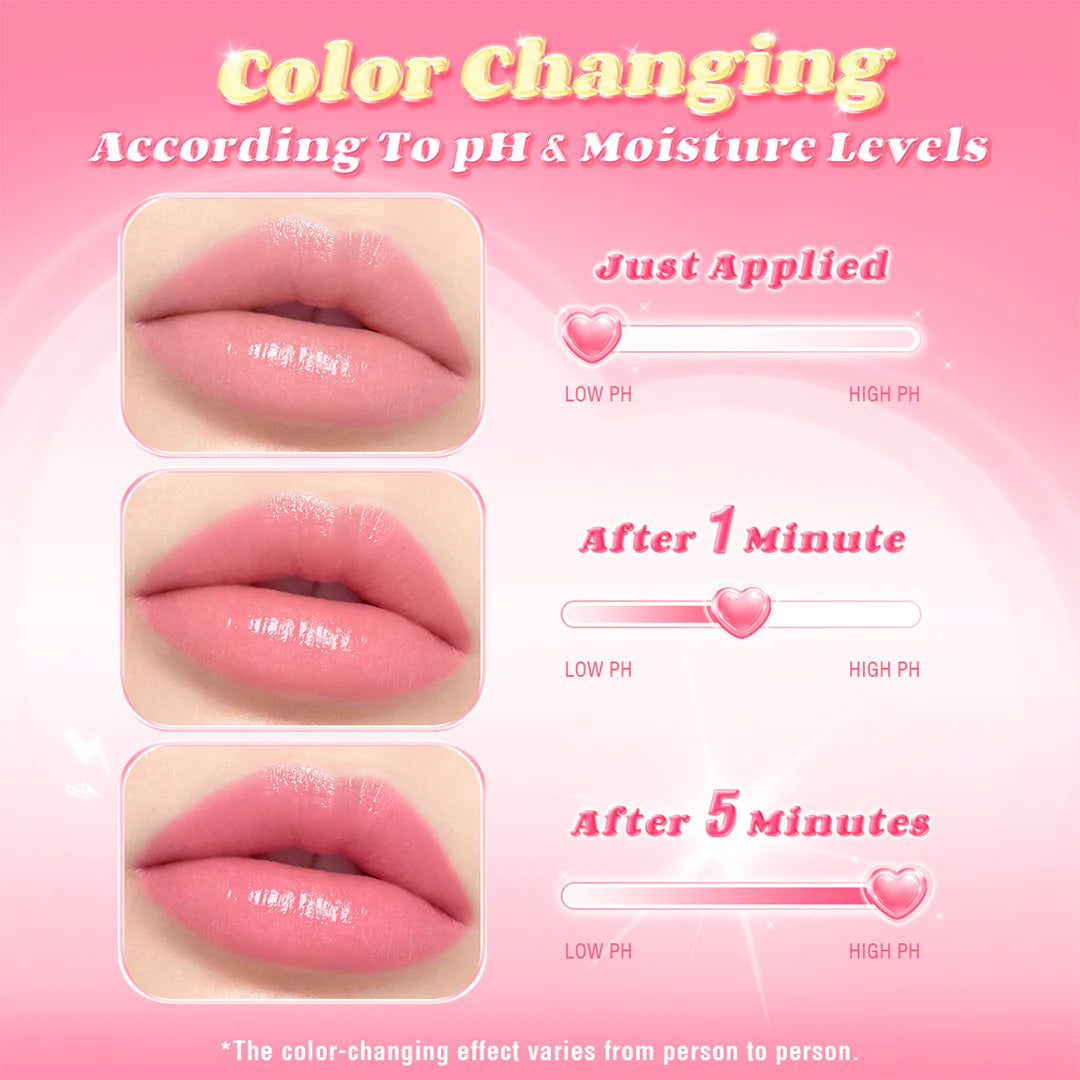 Pinkflash Color Reviving Lip Balm-HOT PK01 Petal Pink 4pc Set + 1 Full Size Product Worth 25% Value Free