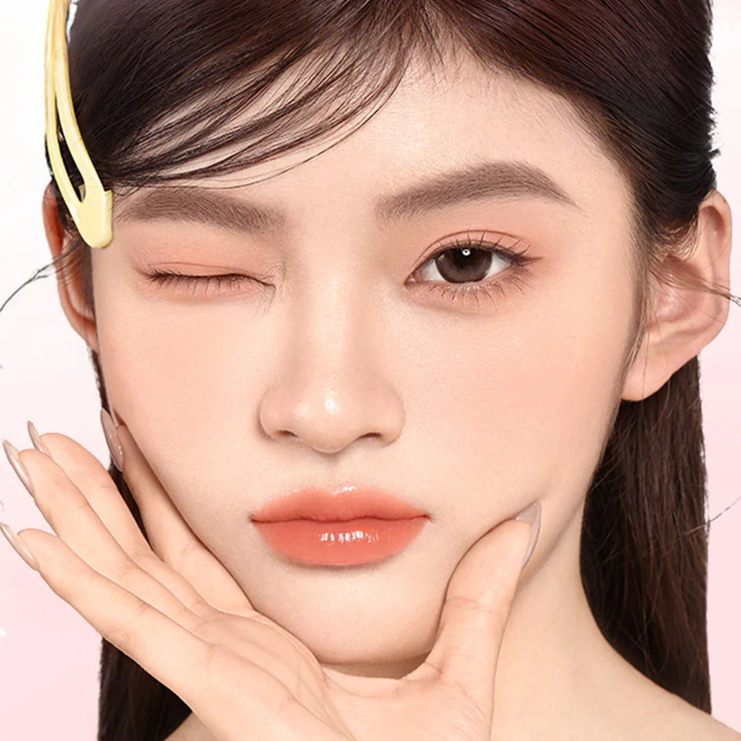 Pinkflash Color Reviving Lip Balm-OR01 Sunset Orange 4pc Set + 1 Full Size Product Worth 25% Value Free