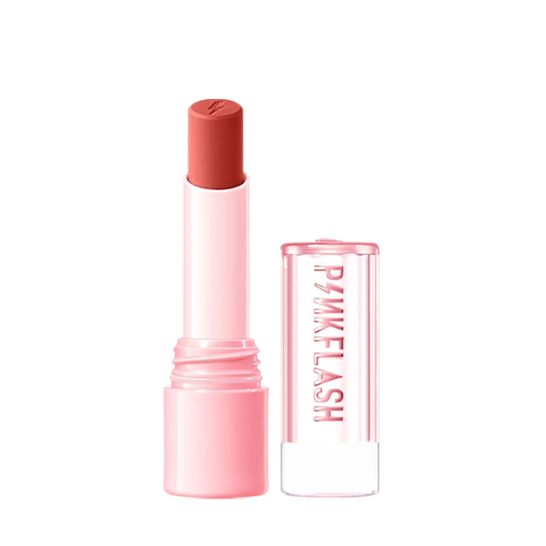 Pinkflash Lasting Matte Lipstick-PK02 Sweetie Pink 4pc Set + 1 Full Size Product Worth 25% Value Free