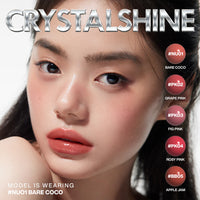 Focallure 3D Mirror Lasting Dewy Lip Tint NU01 Bare Coco 4pc Set + 1 Full Size Product Worth 25% Value Free