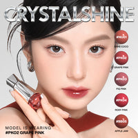 Focallure 3D Mirror Lasting Dewy Lip Tint PK02 Grape Pink 4pc Set + 1 Full Size Product Worth 25% Value Free