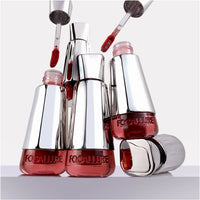 Focallure 3D Mirror Lasting Dewy Lip Tint PK04 Rosy Pink 4pc Set + 1 Full Size Product Worth 25% Value Free