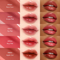 Focallure 3D Mirror Lasting Dewy Lip Tint BB05 Apple Jam 4pc Set + 1 Full Size Product Worth 25% Value Free