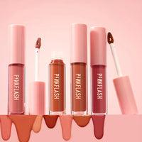 Pinkflash Melting Matte Lipcream-N01# Canvas 4pc Set + 1 Full Size Product Worth 25% Value Free