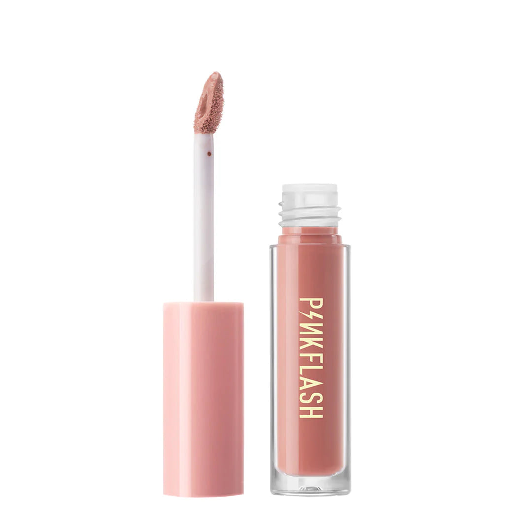 Pinkflash Melting Matte Lipcream-N01# Canvas 4pc Set + 1 Full Size Product Worth 25% Value Free