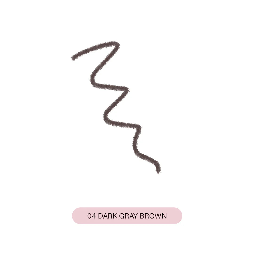 Pinkflash Oh My Emoji Eyebrow Pencil-4# Dark Grey Brown 4pc Set + 1 Full Size Product Worth 25% Value Free