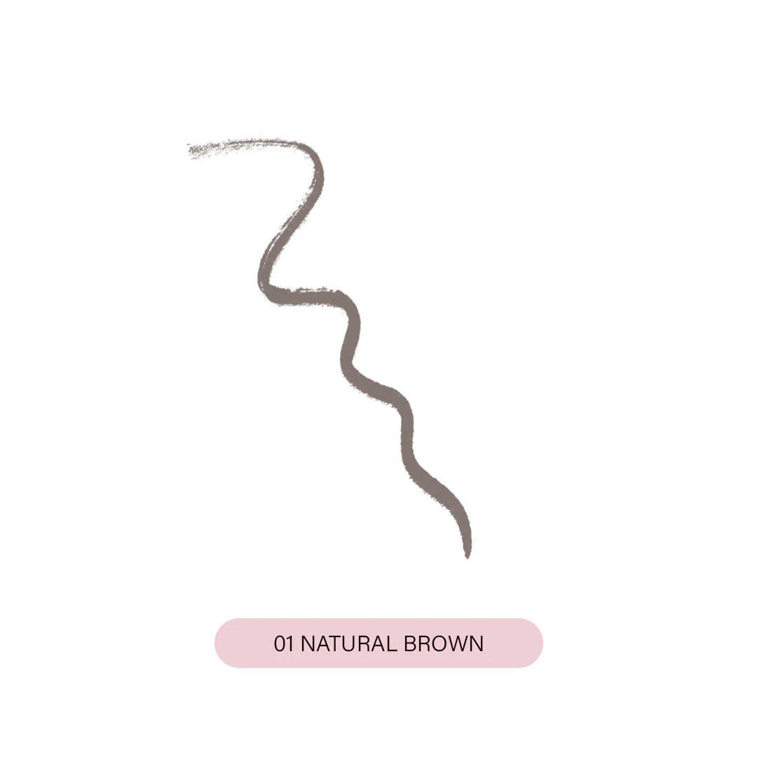 Pinkflash Waterproof Auto Eyebrow Pencil-#1 Natural Brown 4pc Set + 1 Full Size Product Worth 25% Value Free