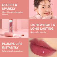 Pinkflash Ever Glossy Moist Lipgloss-G04# Eureka 4pc Set + 1 Full Size Product Worth 25% Value Free
