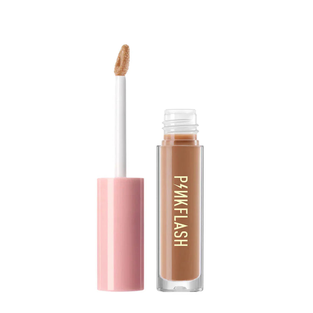 Pinkflash Ever Glossy Moist Lipgloss-G06# Milk 4pc Set + 1 Full Size Product Worth 25% Value Free