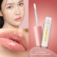 Pinkflash Ever Glossy Moist Lipgloss-S01# Fireflies 4pc Set + 1 Full Size Product Worth 25% Value Free