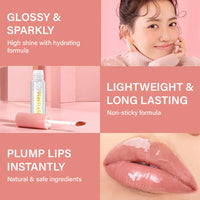 Pinkflash Ever Glossy Moist Lipgloss-C01# River 4pc Set + 1 Full Size Product Worth 25% Value Free
