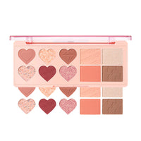 Pinkflash Multi Face Palette-2# Strawberry 4pc Set + 1 Full Size Product Worth 25% Value Free