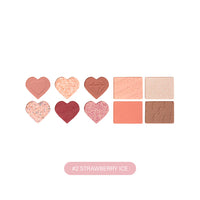 Pinkflash Multi Face Palette-2# Strawberry 4pc Set + 1 Full Size Product Worth 25% Value Free