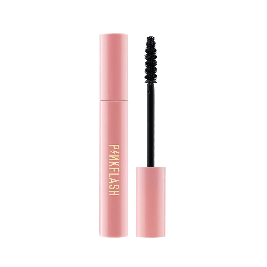 Pinkflash Pink Oil- proof Curl Mascara-1# Volume 4pc Set + 1 Full Size Product Worth 25% Value Free