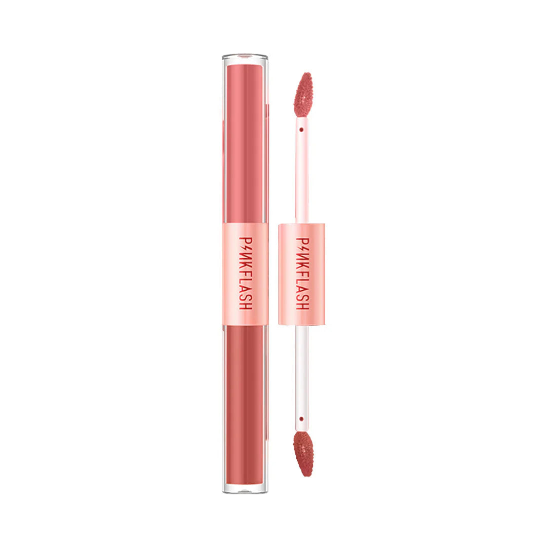 Pinkflash Duo Lipgloss-M03# 4pc Set + 1 Full Size Product Worth 25% Value Free