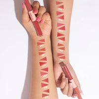 Pinkflash Duo Lipgloss-V01# 4pc Set + 1 Full Size Product Worth 25% Value Free