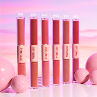 Pinkflash Duo Lipgloss-V01# 4pc Set + 1 Full Size Product Worth 25% Value Free